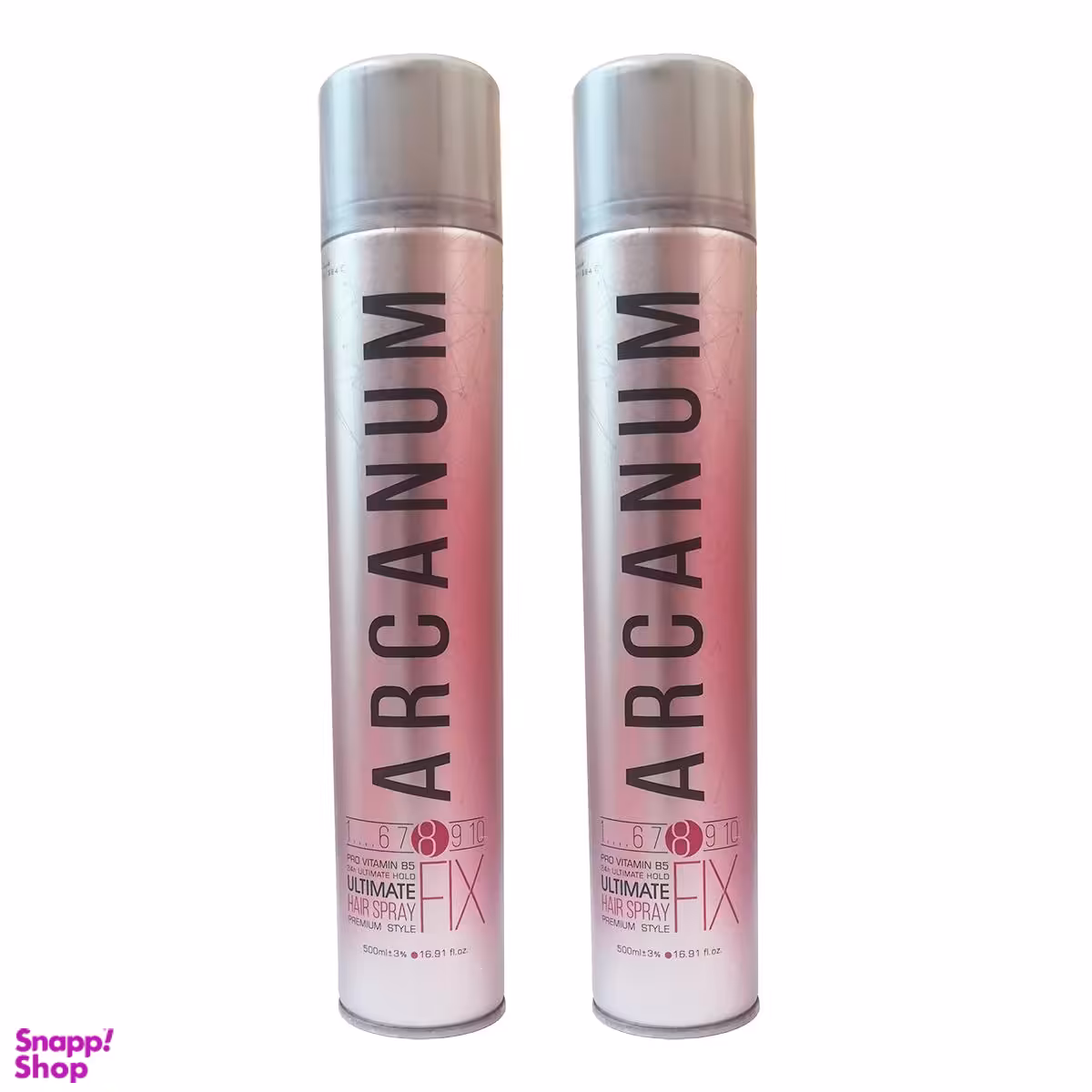 اسپری مو آرکانوم (Arcanum) مدل Ultimate حجم 500 میلی‌ لیتر مجموعه 2 عددی