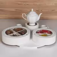 تیباکس چوبی وارمردار مدل گرداب پس کرایه