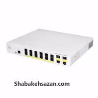 سوئیچ 8 پورت POE سیسکو مدل WS-C2960CX-8PC-L ریفر
