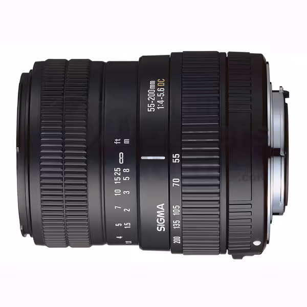 لنز تله فتو سیگما Sigma 55-200mm f/4-5.6 DC برای نیکون