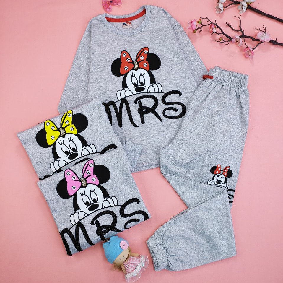بلوز شلوار دخترانه طرح MRS