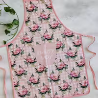 پیشبند مخمل نسوز مدل سلین طرح 19