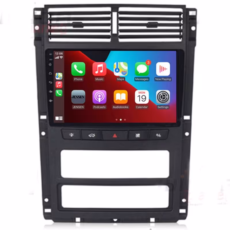 مانیتور خودرو ماشین فابریک پژو پارس  اندروید وینکا رم 4 حافظه 64 واقعی قابل تست با نرم افزار cpu z با فریم اصلی