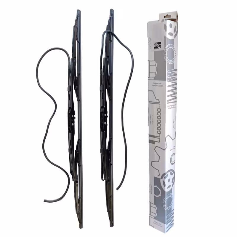 تیغه برف پاک کن آبپاش دار پژو پارس چپ (سمت شاگرد) برند ام جی مدل فلزی