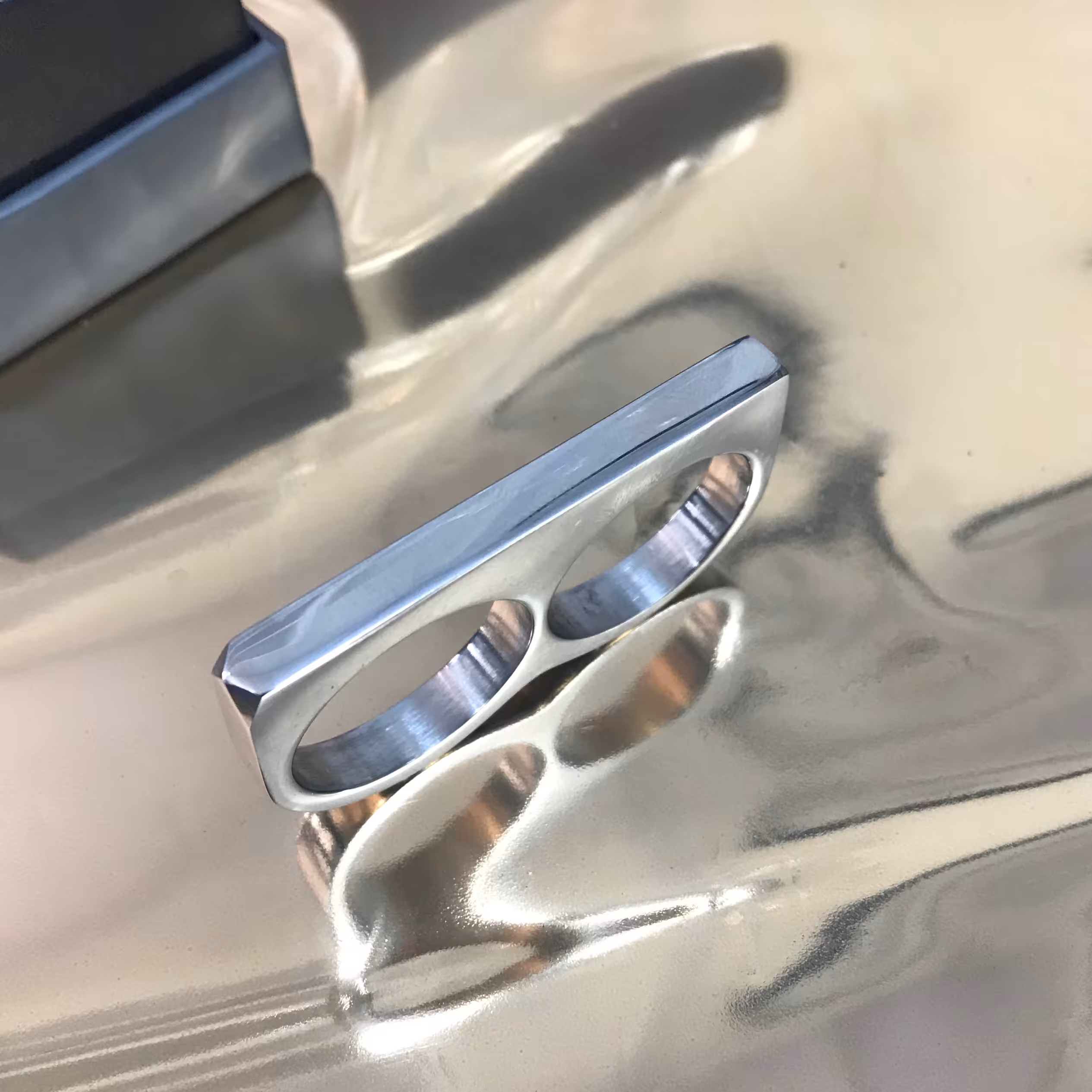 انگشتر کانتکتور استیل