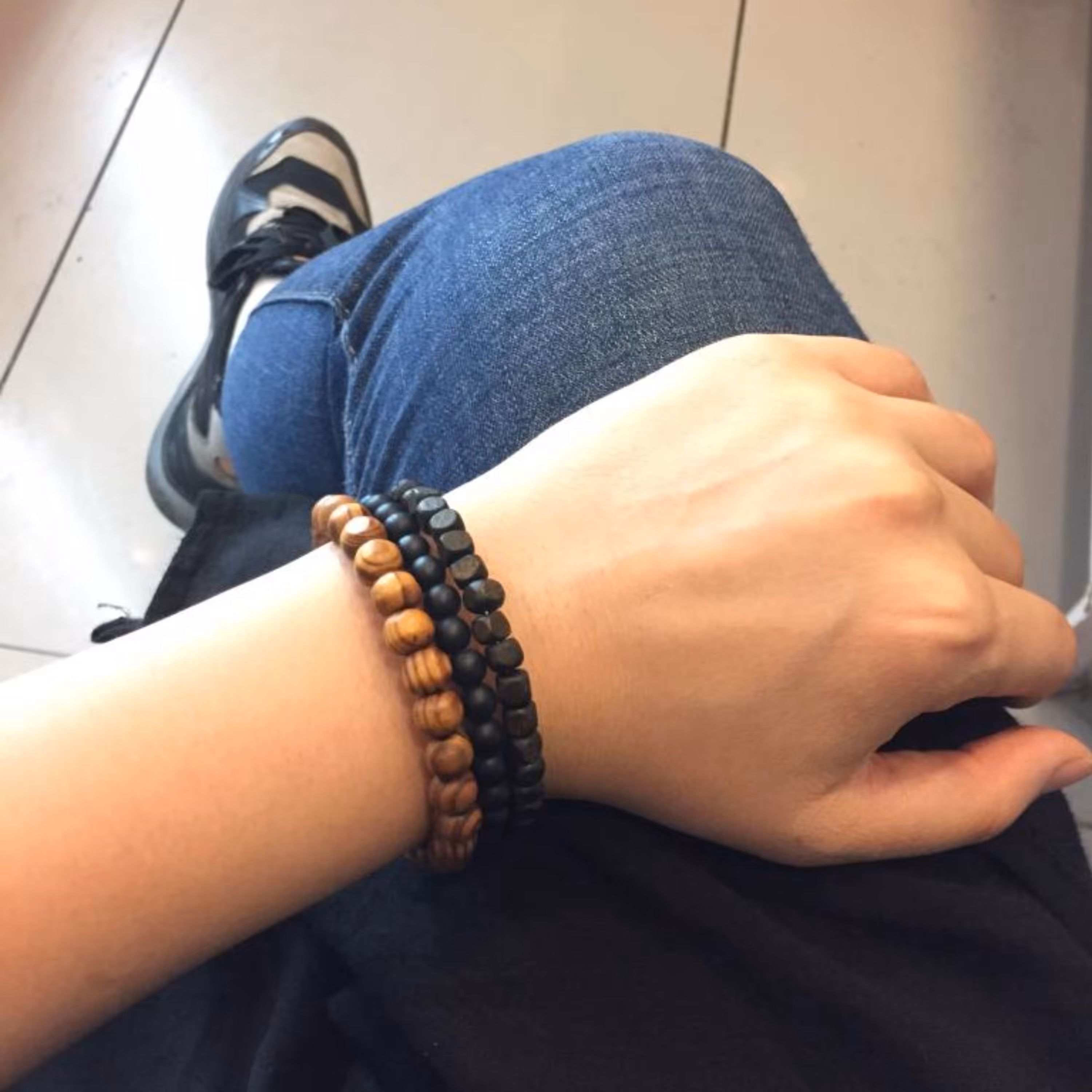 دستبند چوبی لاکچری