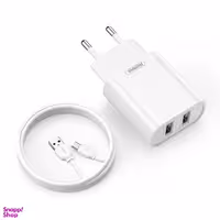 شارژر دیواری 10 وات ریمکس سری Jane مدل RP-U35 به همراه کابل microUSB