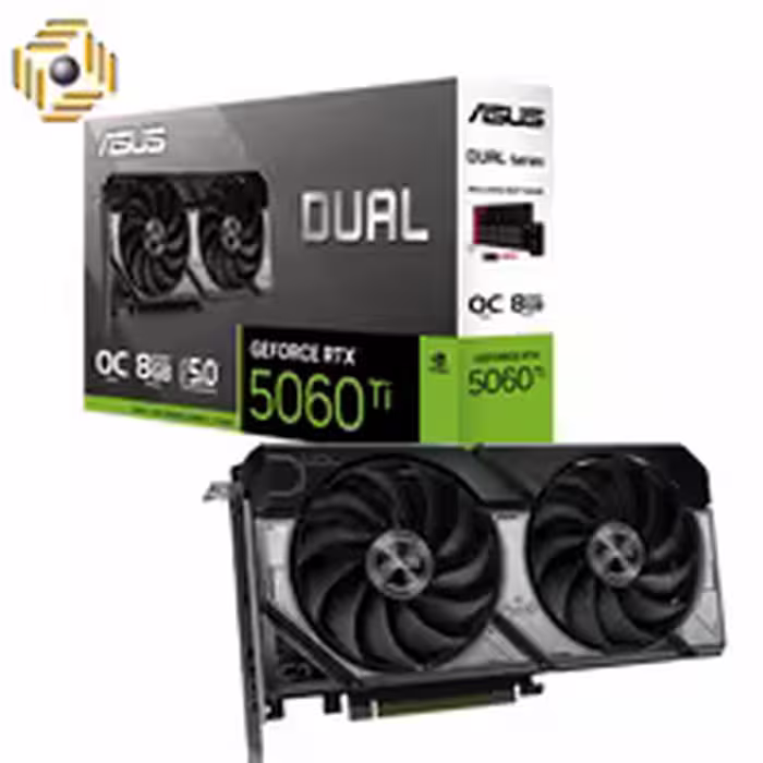 کارت گرافیک ASUS DUAL RTX 5060 Ti OC 8GB