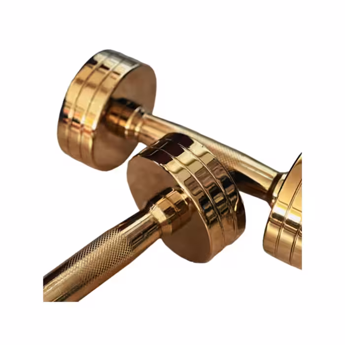 دمبل گرد استیل 30 کیلوگرمی بسته دو عددی