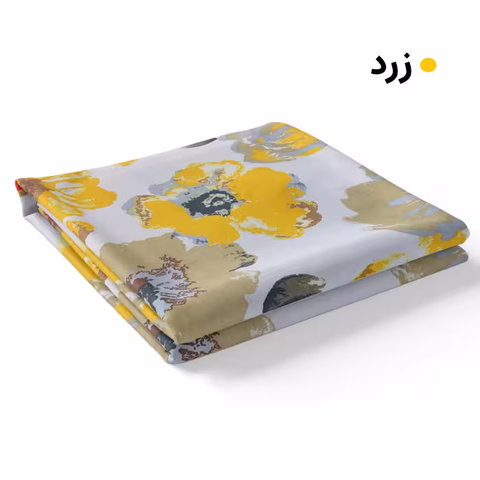 ملحفه روانداز یک نفره مدل آبرنگی سایز 150×200 یک تکه