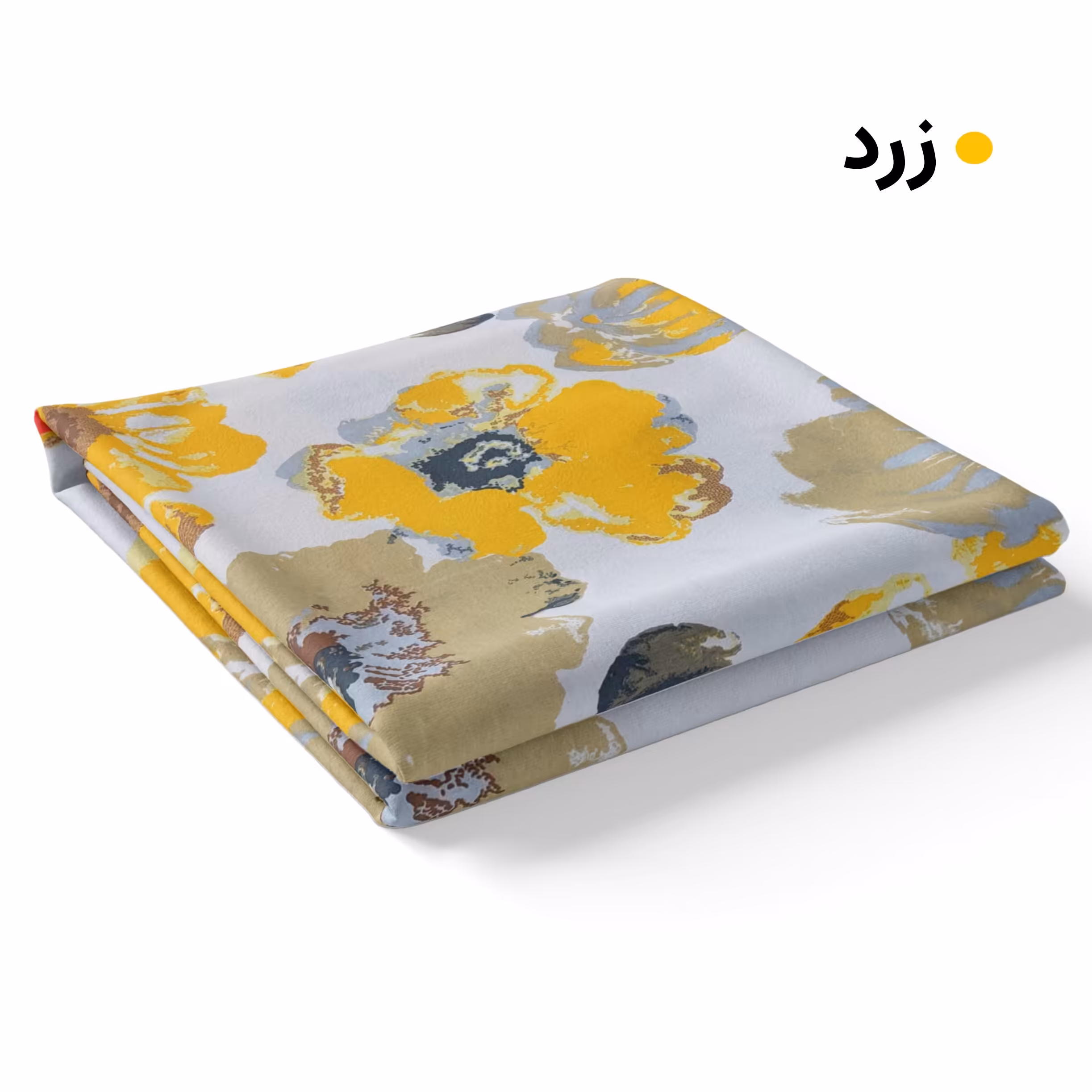 ملحفه روانداز یک نفره مدل آبرنگی سایز 150×200 یک تکه