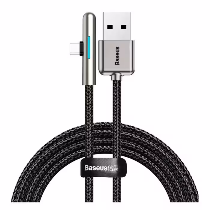قیمت و خرید کابل تبدیل 1 متری USB به USB-C بیسوس مدل Mobile Game Elbow CAT7C-B01 | یاس ارتباط
