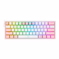 کیبورد مکانیکال گیمینگ ردراگون K617 White/Pink
