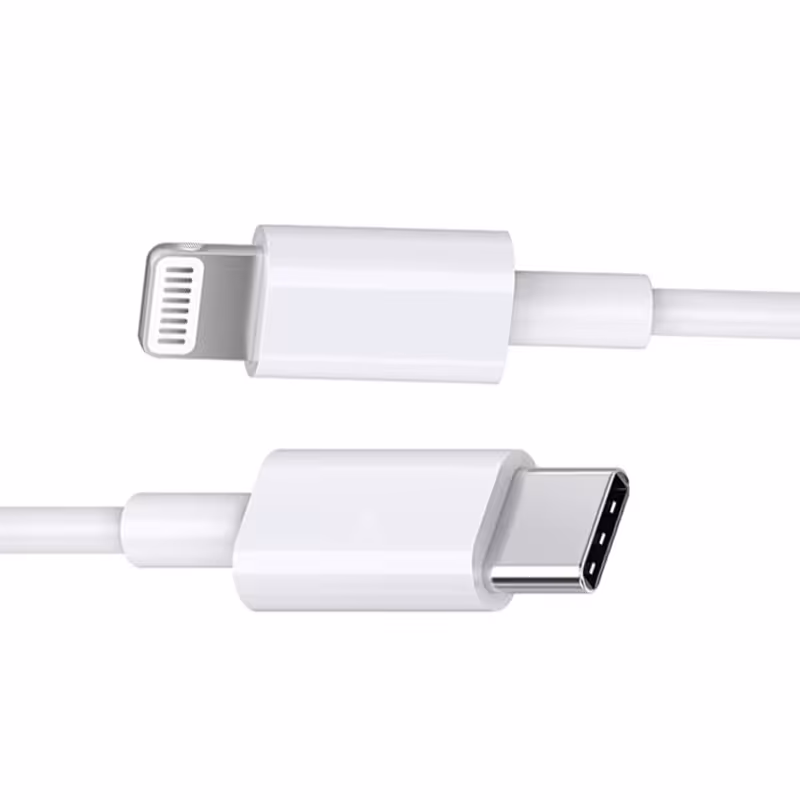 کابل شارژ لایتنینگ آیفون 11 ساپورت تا 14 