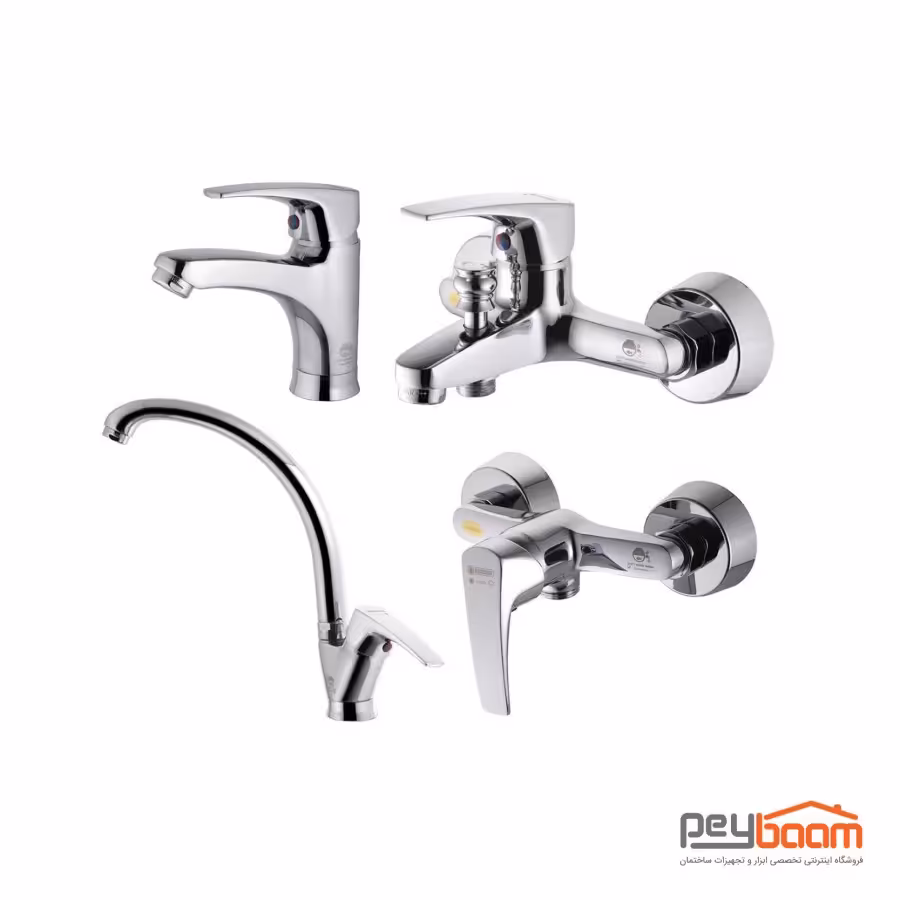 ست شیرآلات درخشان مدل لایت