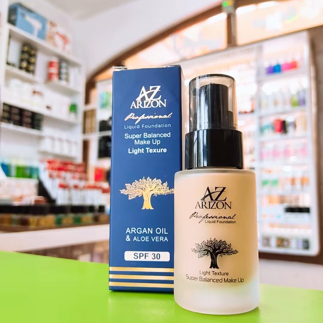 کرم پودر پمپی آریزون در 7 شماره رنگ