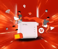 مودم رومیزی 4G آپتل مدل l443