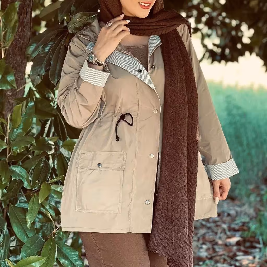 بارونی زنانه بارونی شیک بارونی کوتاه بارونی عروسکی