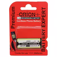 باتری تلفن اوریون مدل 2.4V 830mAh کد HHR-P105