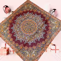 ترمه رومیزی یزد