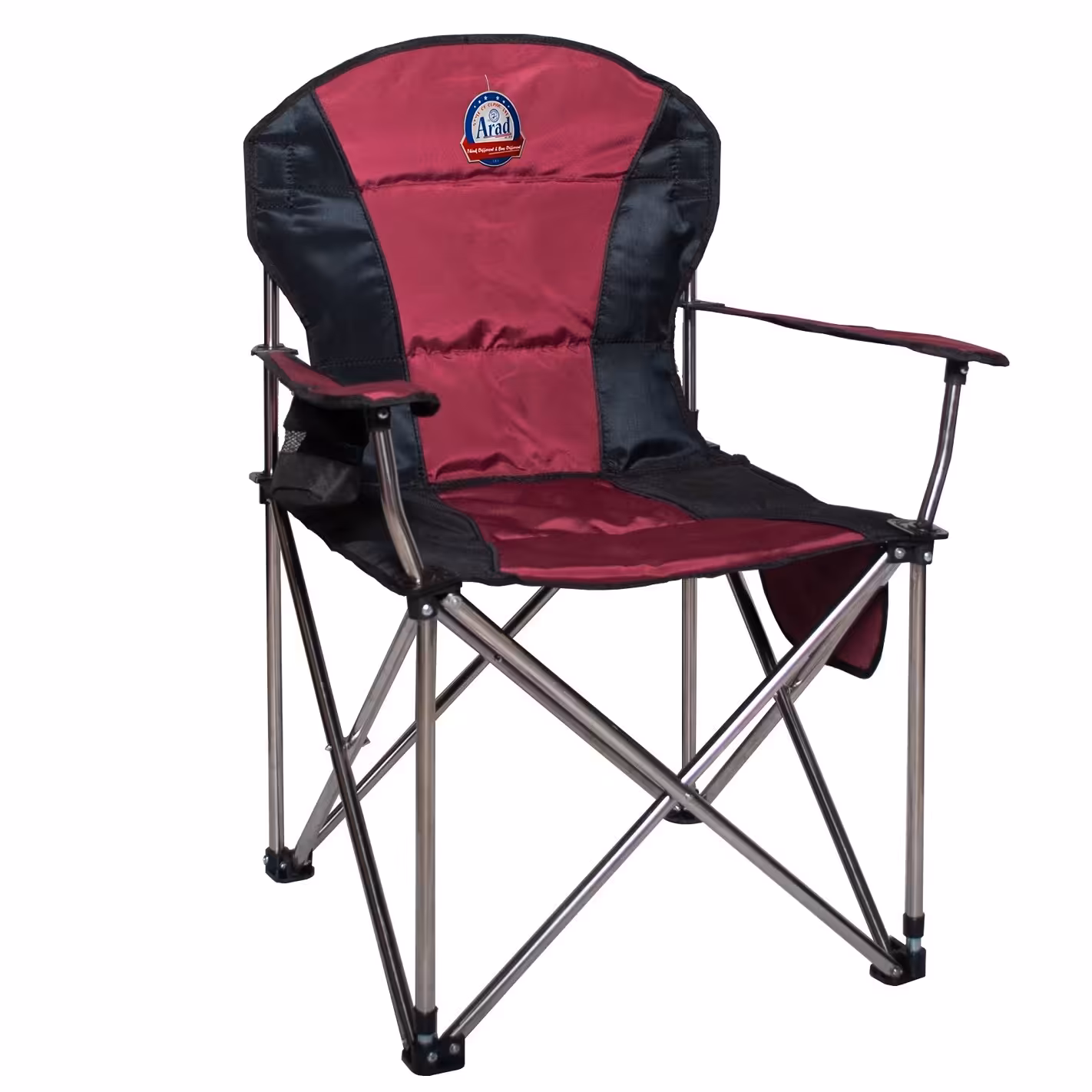 صندلی تاشو استیل آراد مدل  جالیواندار