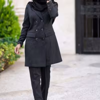 مانتو شلوار اداری دیپلمات مدل سپیده