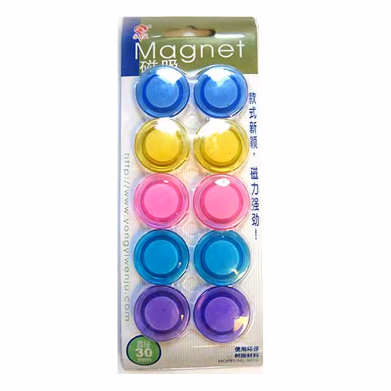 خرید مگنت تخته وایت برد طرح شیشه ای سایز 3 سانتی متر