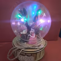 گوی موزیکال پایه چوبی