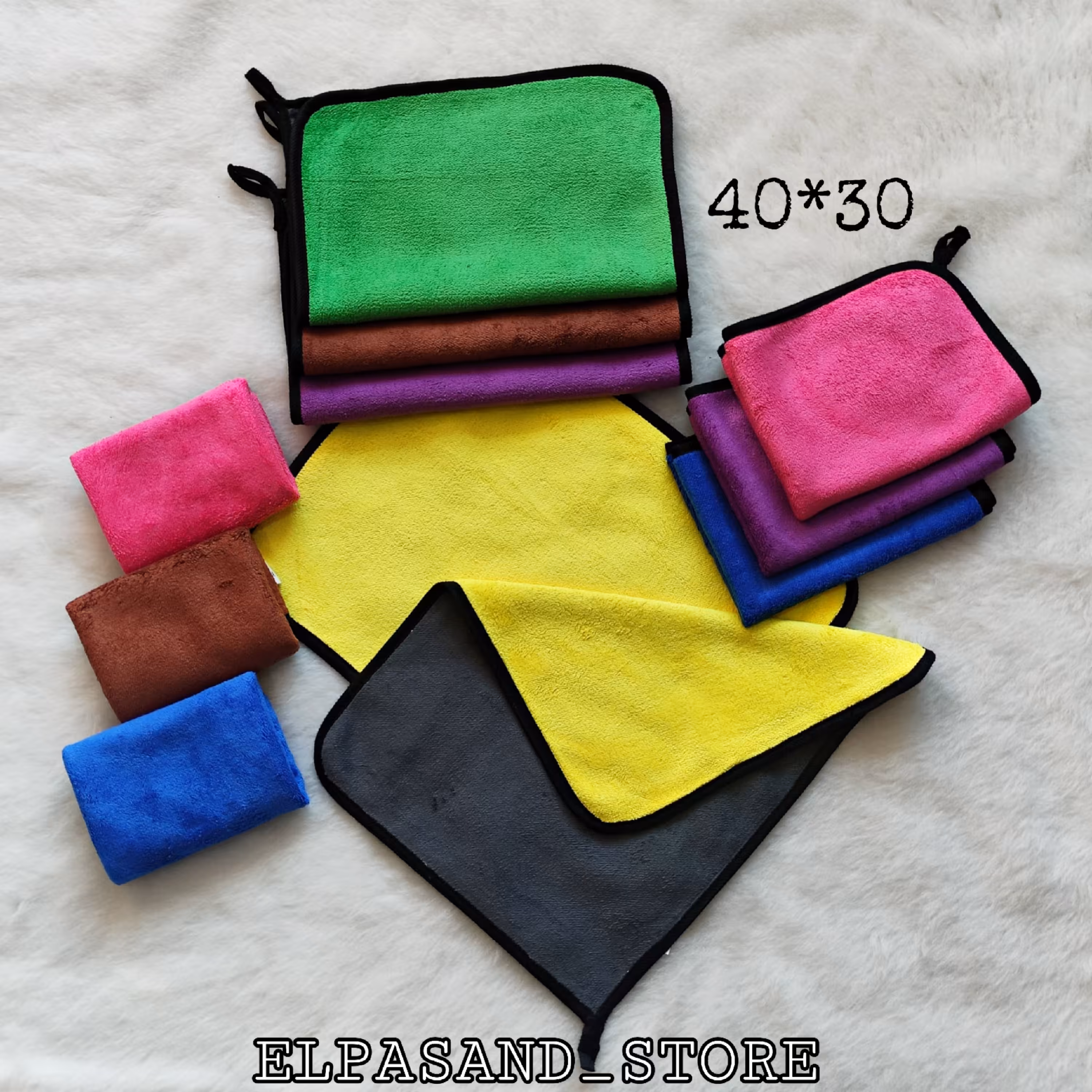 دستمال دورو نانو  باکیفیت آبگیری تضمینی رنگبندی زیبا