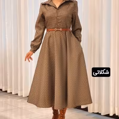 مانتو پیراهنی شیک
