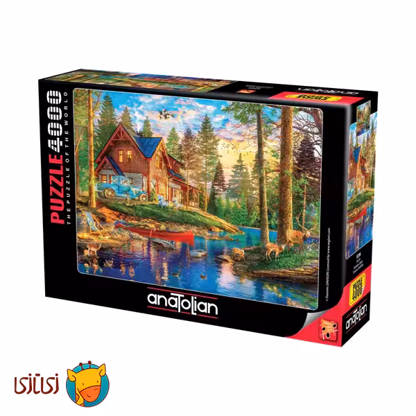 پازل 4000 تکه آناتولین مدل Stone House کد 5206