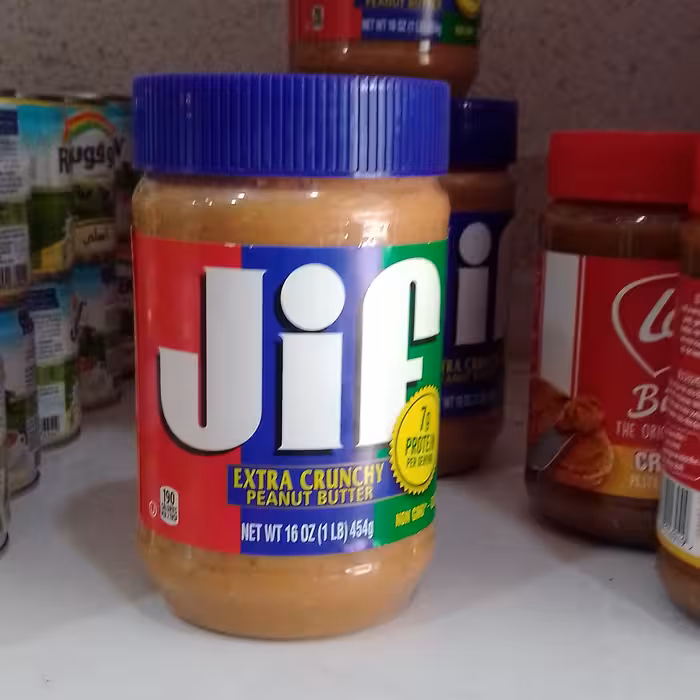 کرم بادام زمینی جیف با تضمین اصالت و برگشت وجه در صورت عدم اصالت