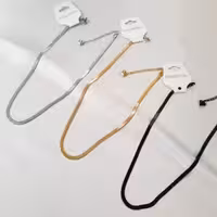 ست دستبند و گردنبند ماری 4میل