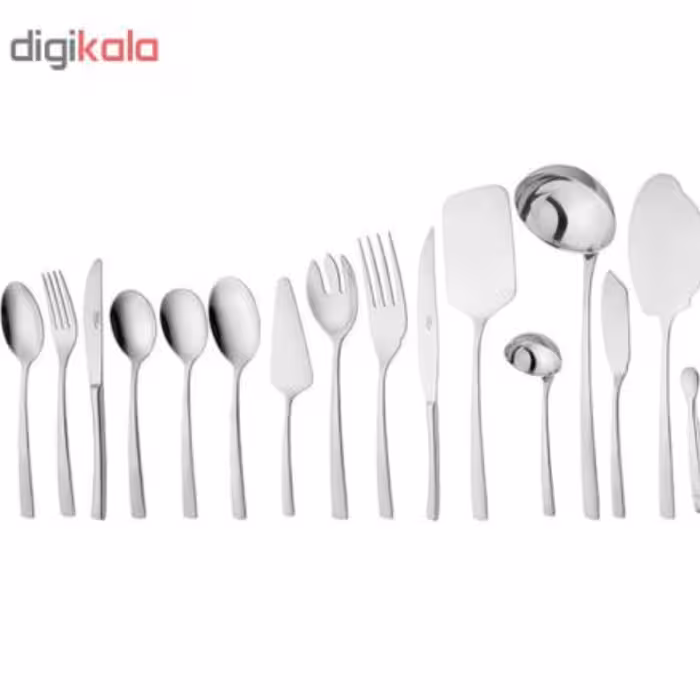 سرویس قاشق وچنگال116پارچه ناب استیل مدل فلورانس جعبه کادویی