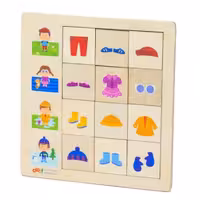 پازل چوبی 12 قطعه