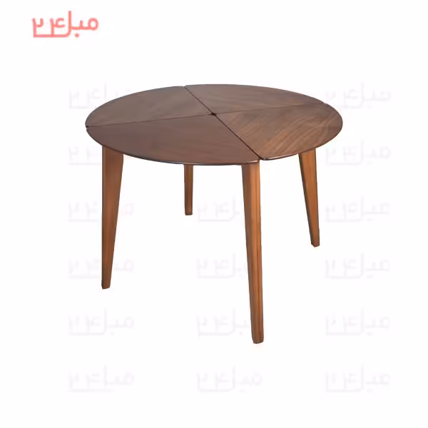 میز نهارخوری 4 نفره گرد مدل : MNDT1