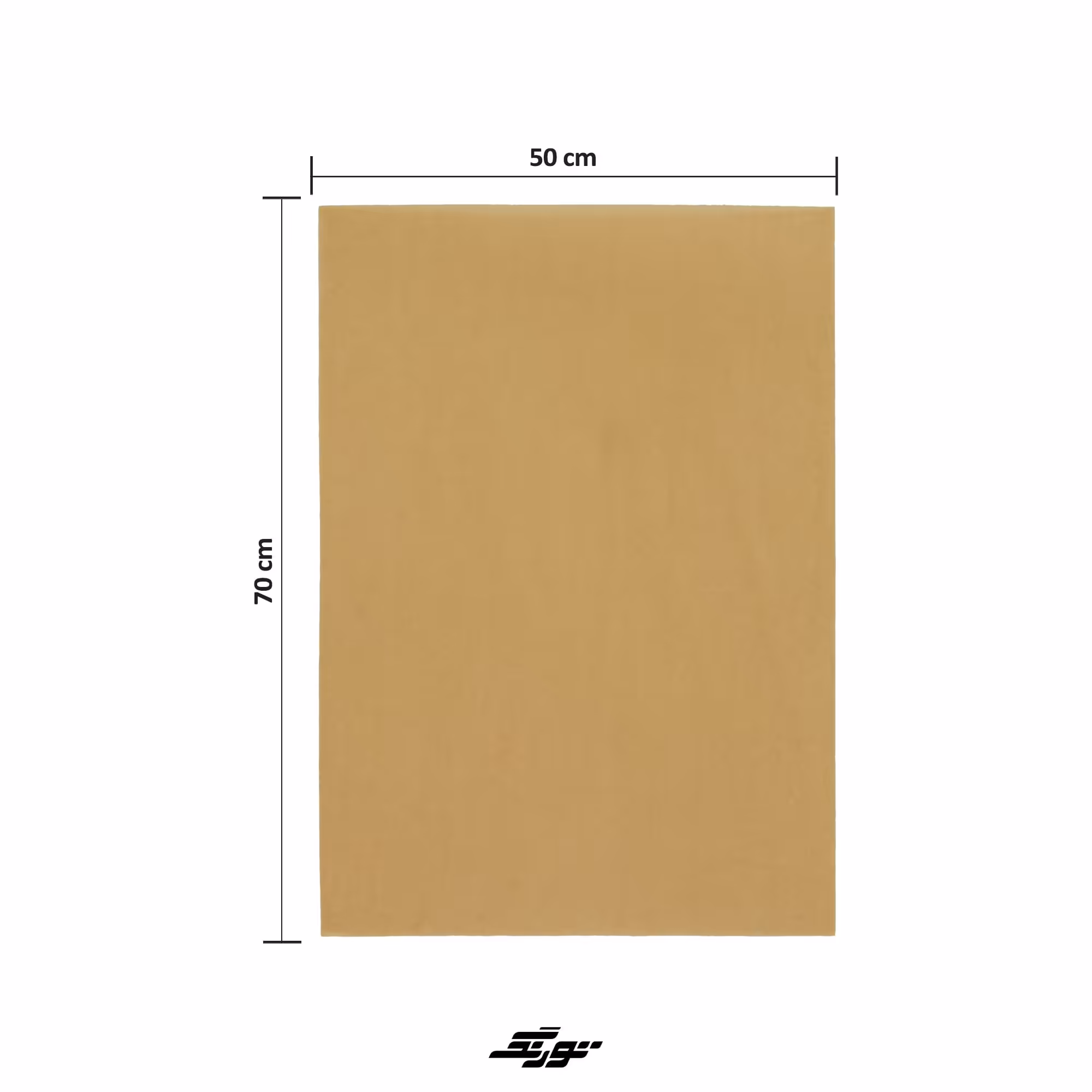 کاغذ سولفات 55x70 بسته 60 عددی