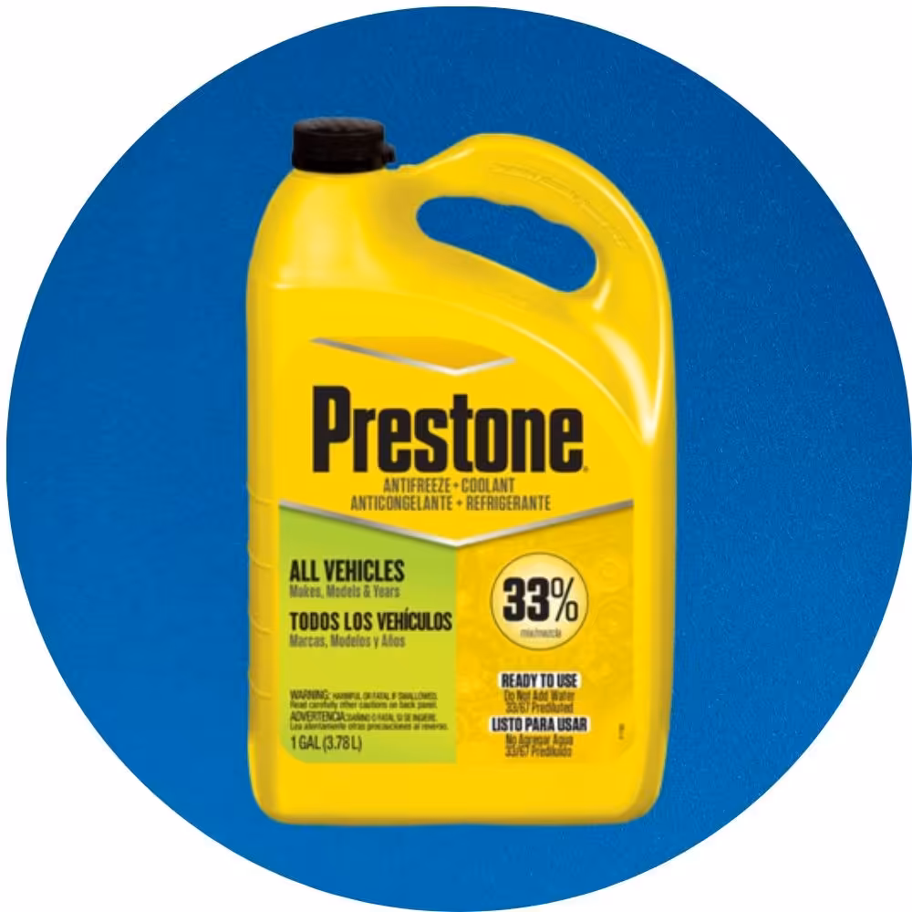 محلول ضدیخ و ضدجوش پرستون مدل 33 درصد حجم 3.78 لیتر