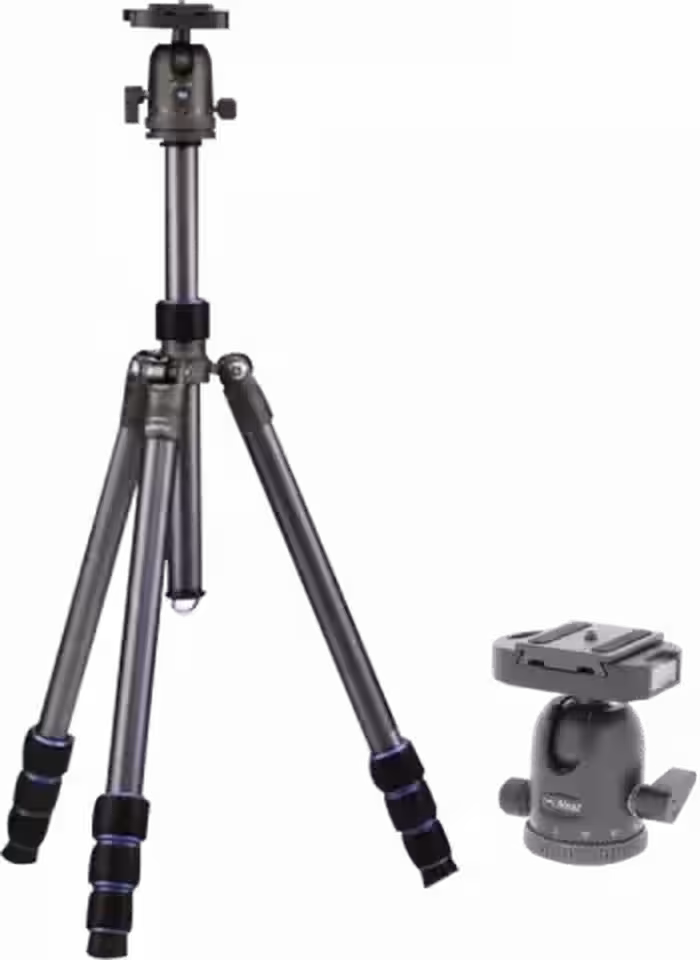 سه پايه دوربين عکاسی NEST مدل NT-6294AK به همراه هد NT-636H