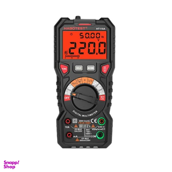 مولتی متر دیجیتال هابوتست مدل HT118A