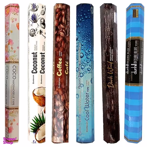 عود دارشان مدل ترکیبی کد Mix633 مجموعه 6 عددی