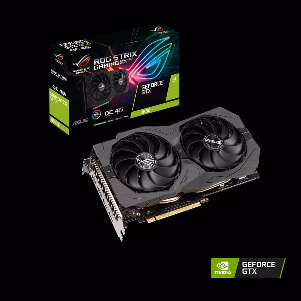 کارت گرافیک ایسوس GTX 1650 Strix Gaming O4G