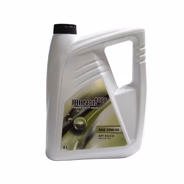 روغن موتور ایرانول 8000 پلاستیکی 4لیتری 