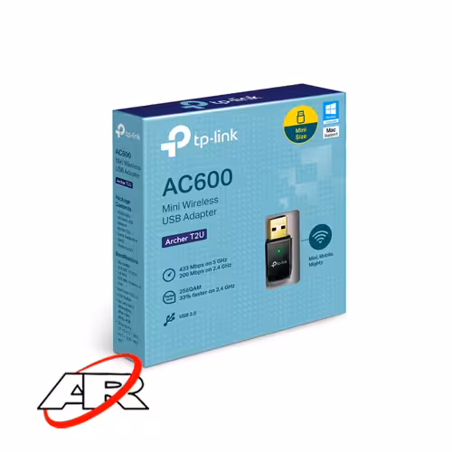 کارت شبکه USB بی سیم تی پی لینک مدل Archer T2U