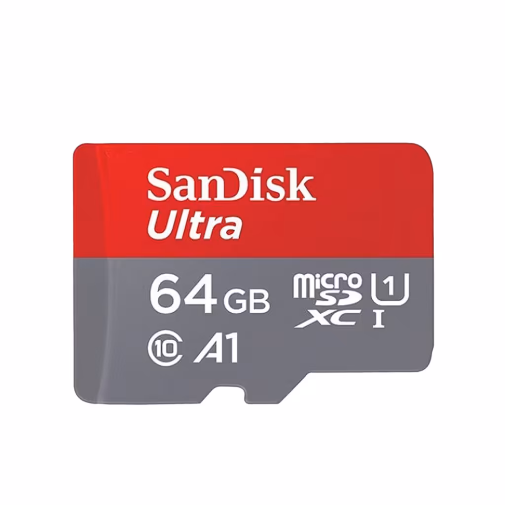 کارت حافظه MicroSDXC سن دیسک مدل Ultra A1 کلاس 10 سرعت 100MBps با ظرفیت 64 گیگابایت