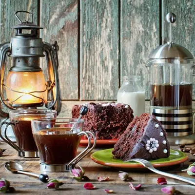 پودر قهوه فرانسه 