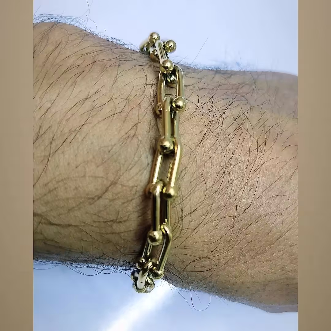 دستبند استیل اسپورت کد 195120