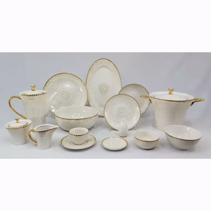 سرویس چینی 99 پارچه (12 نفره) پردیس کد 7002