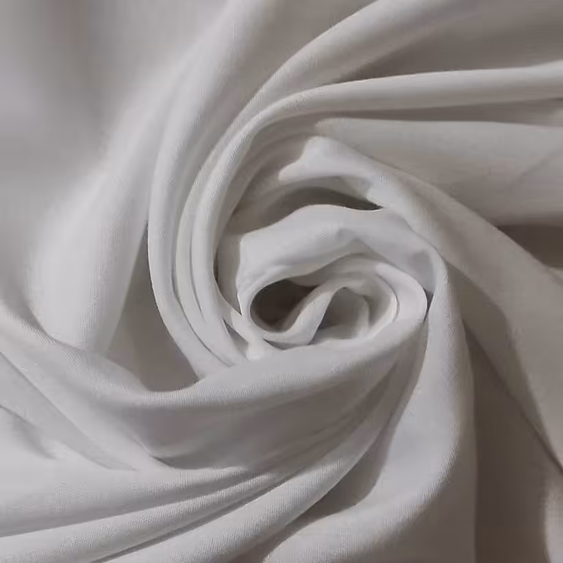 پارچه سفید نخی کدری