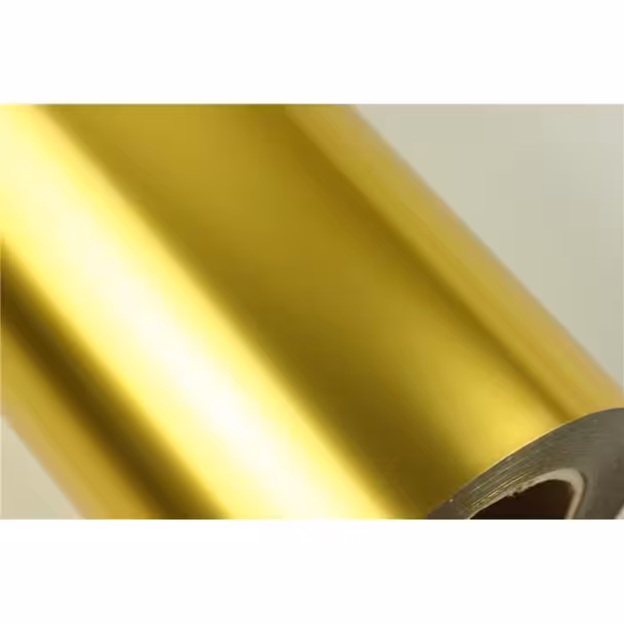 رول متالایز گلد 140 میکرون - عرض 106.7
